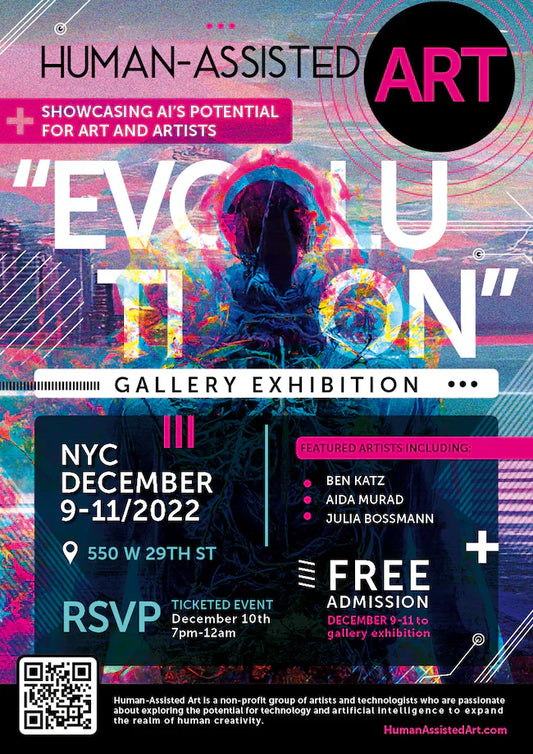 Exhibition in New York, USA (Human-Assisted Art)