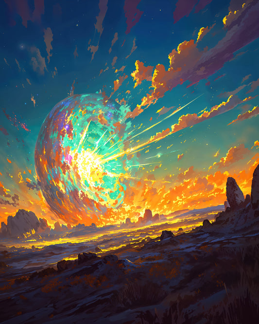 Hovered Sphere Outburst